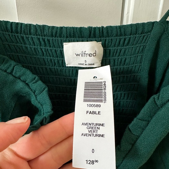 Green Fable Dress Aritzia - Picture 5 of 5